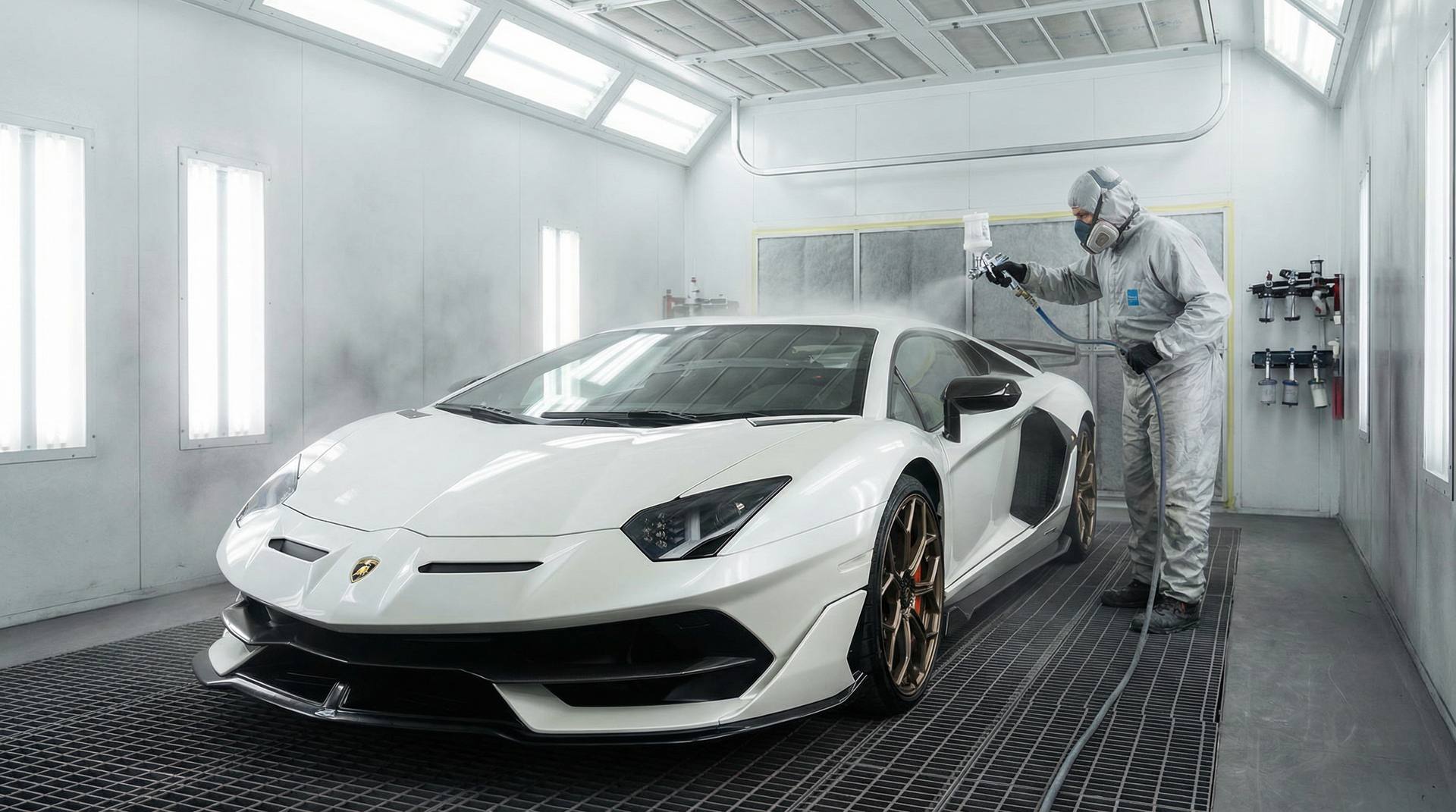 香蕉视频喷漆改装视频教程